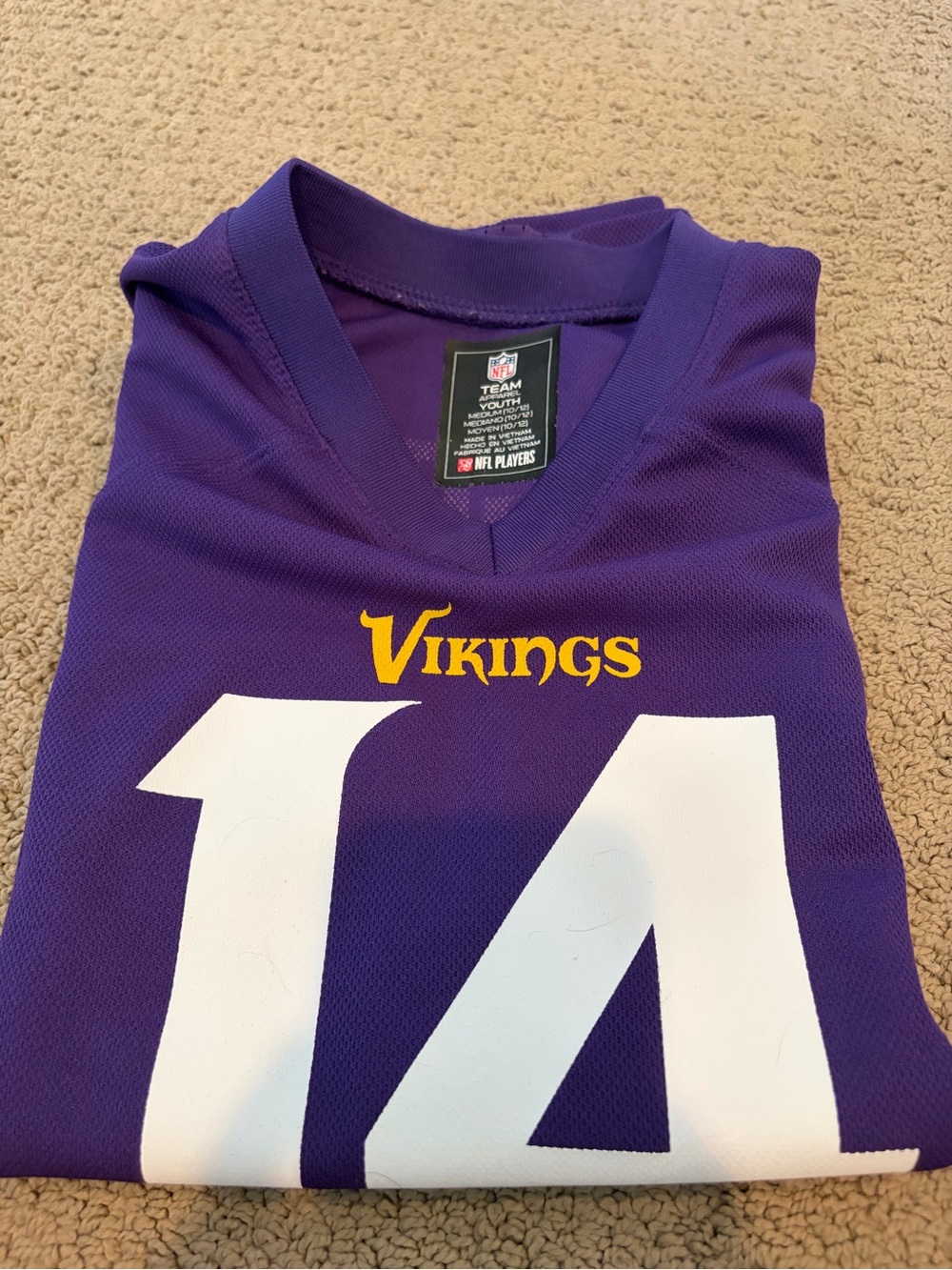 NFL Youth Team Jersey in Purple